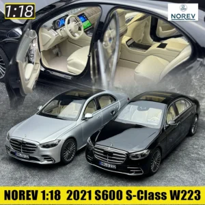 NOREV Diecast model 1:18 2021  Mercedes Benz S600 S-Class W223 alloy car model