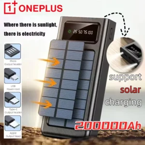 ONEPLUS 200000mAh Solar Power Bank