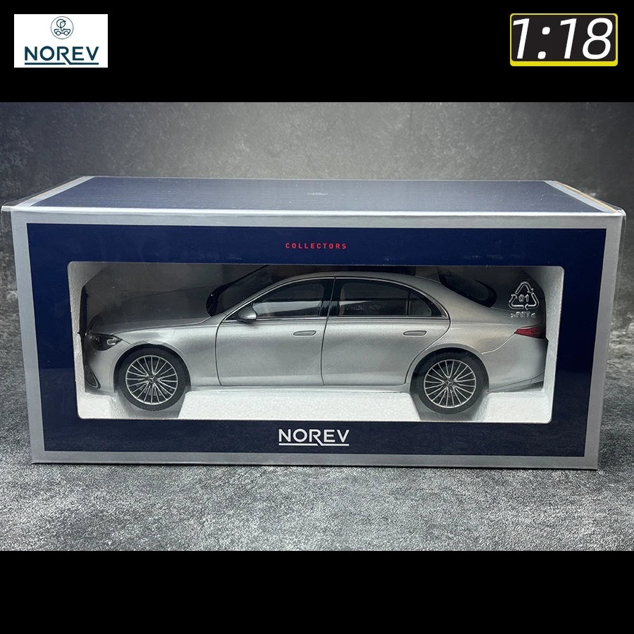 NOREV Diecast model 1:18 2021 Mercedes Benz S600 S-Class W223 alloy car model - Image 6