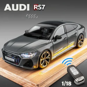 1:18 AUDI RS7 Sportback Alloy Car Model  With interactive Remote