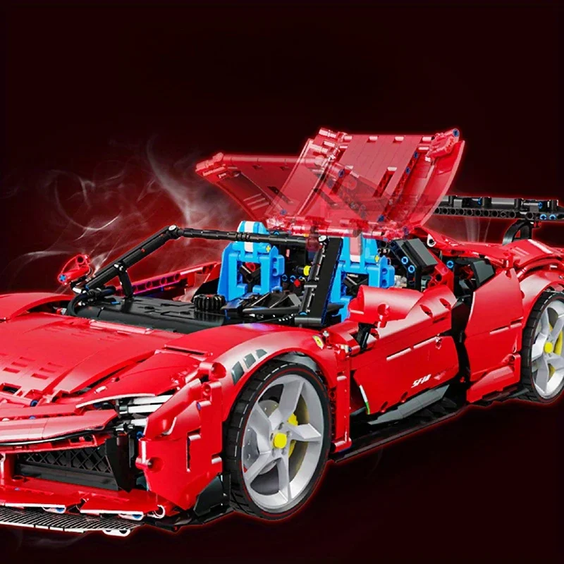 Mechanical Replica Building Kit of Ferrari SF90 - Image 2