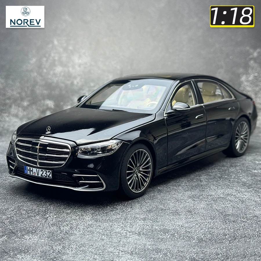 NOREV Diecast model 1:18 2021 Mercedes Benz S600 S-Class W223 alloy car model - Image 2